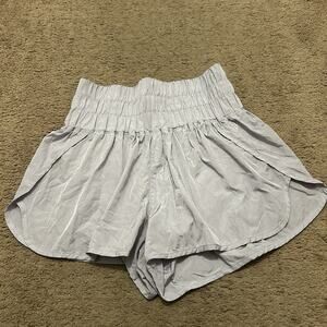 Free People FP Movement Shorts Womens Medium The Way Home High Waisted Gym Run